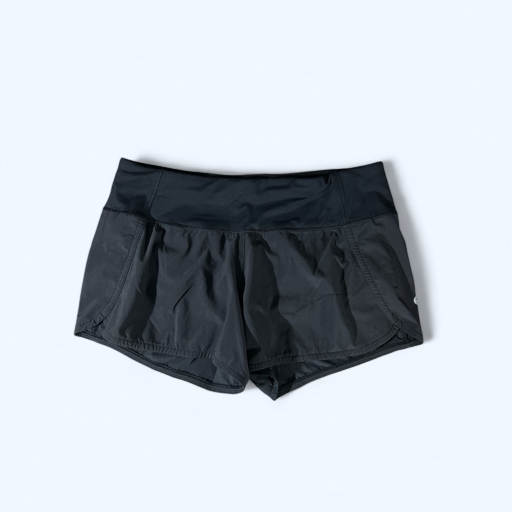 Lululemon speed up short‎ 2.5" Black current lulu 8 ST2-69